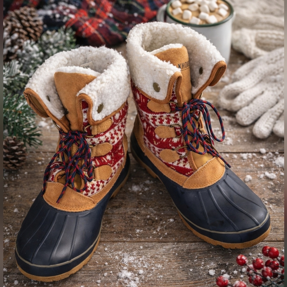 Khombu Irene Winter Duck Boots â Steel Shank Sizeâ 10